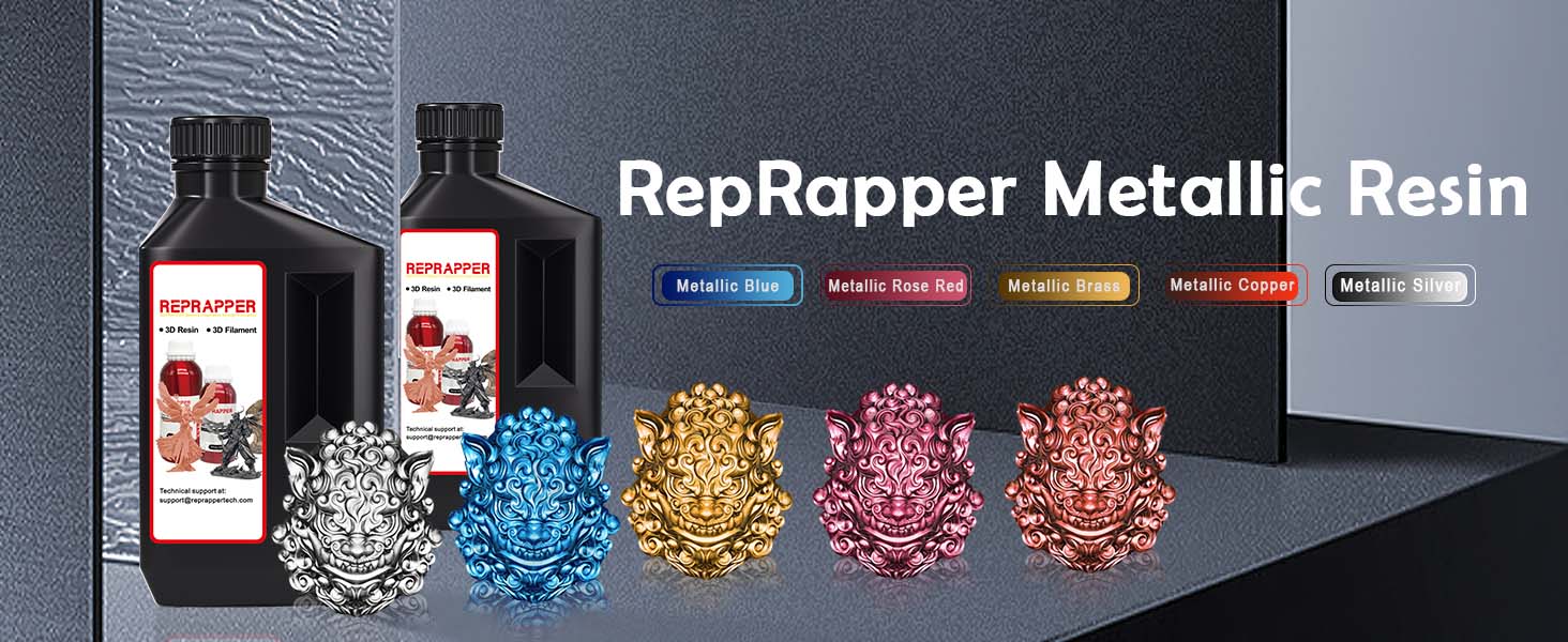 3Dプリンター メタリックデザイン Amazon.co.jp: RepRapper 光造形 LCD DLP 3Dプリンター用 メタリック